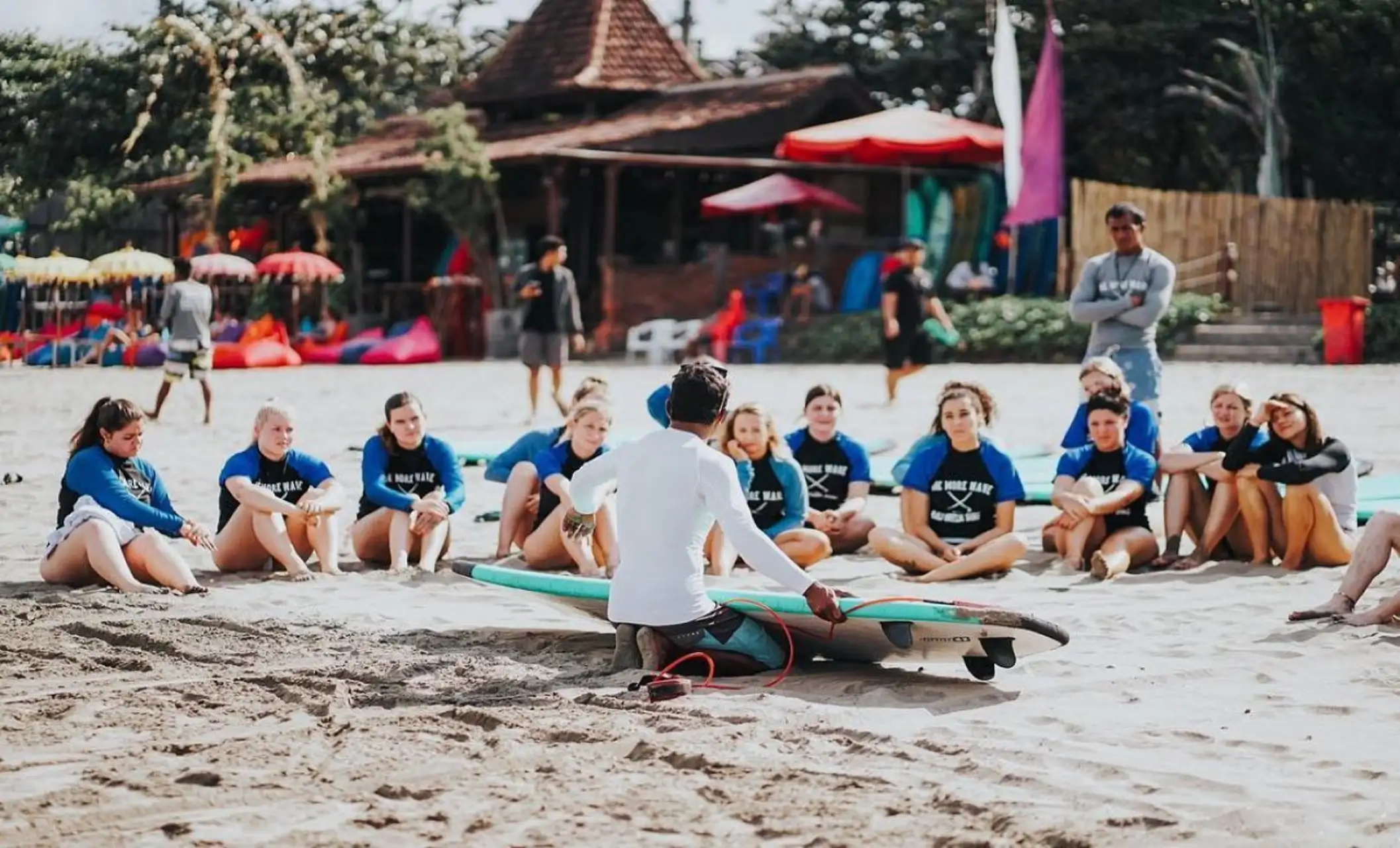 Surf lesson in Seminyak