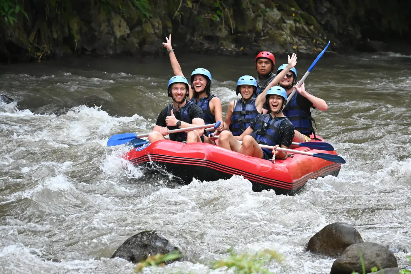 Rafting sur la rivière Ayung