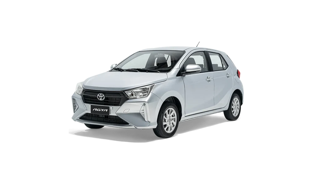Citadine Toyota Agya à louer à Bali